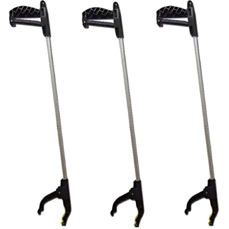 Aluminium Greifhilfe 76 cm mit Magnet – Ergonomische Müllzange für Haushalt, Garten & Werkstatt
