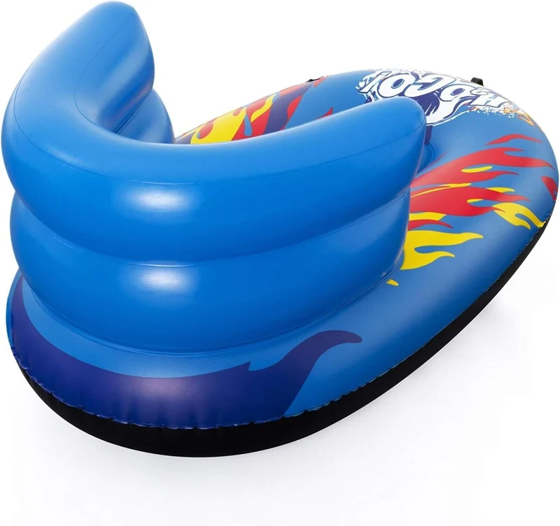 Bestway H2OGO Flurryz Kinderschlitten – Aufblasbarer Schneeschlitten mit Lehne für Kleinkinder
