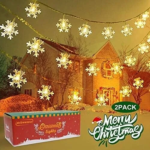 Weihnachtsbeleuchtung Sterne Lichterkette Lichtervorhang Innen Streifen Stripe