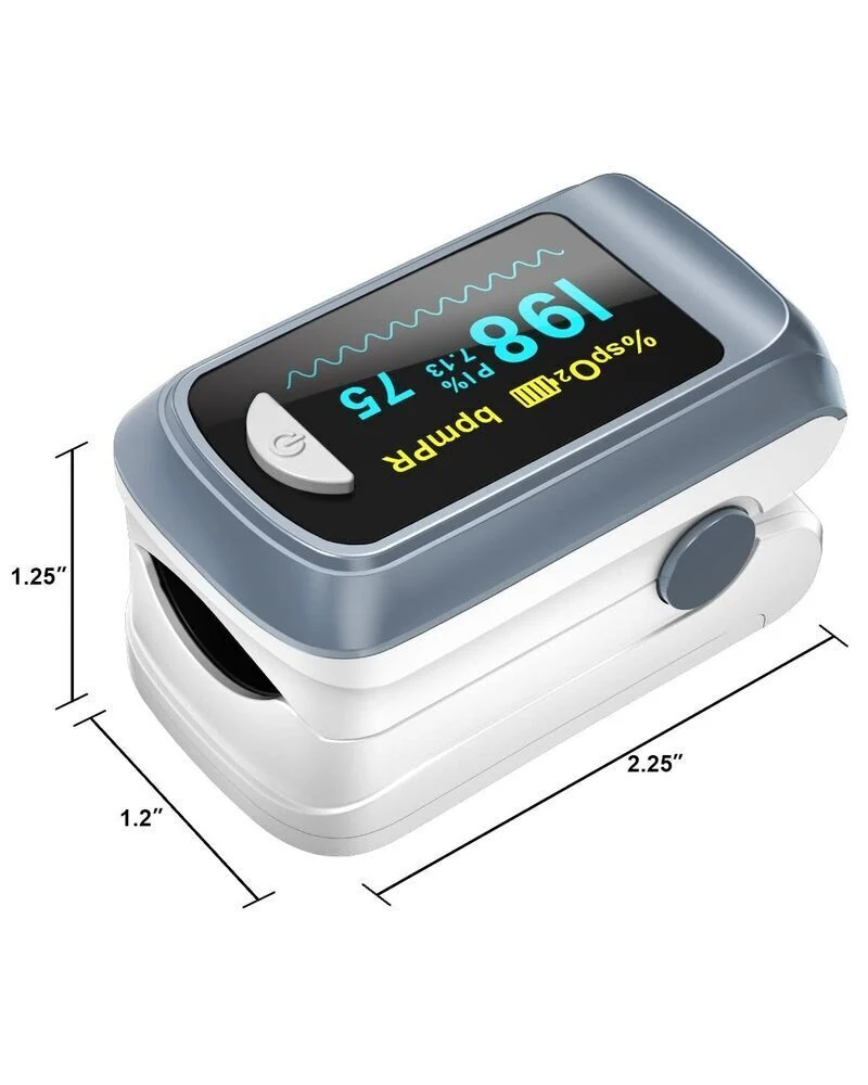 Pulsoximeter Finger Sauerstoff Puls SpO2 Messgerät Oximeter SpO-2 Pulsoxymeter