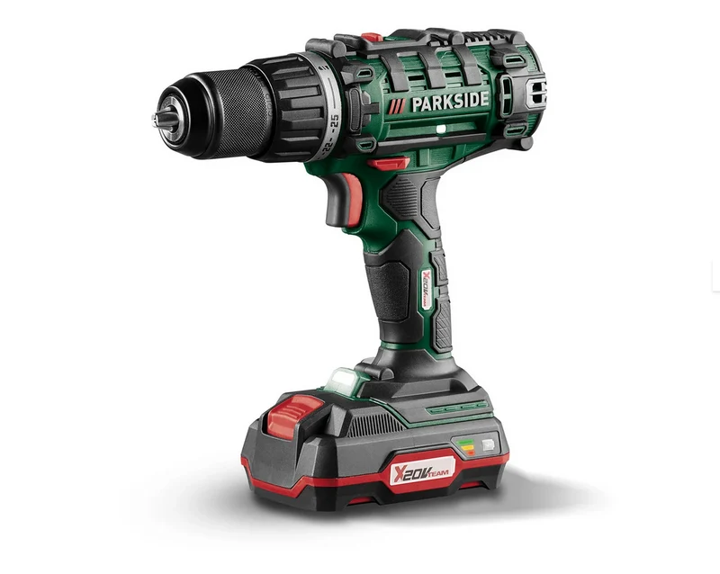 PARKSIDE Akku-Bohrschrauber PABS 20-Li G8, 20V (Akkuschrauber) Bohrerset NEU