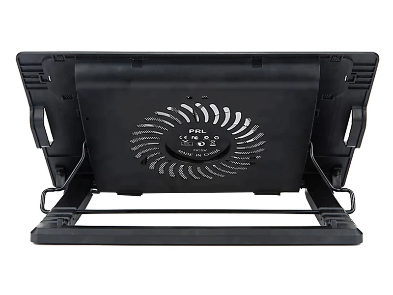 Notebook Kühler für 9–17 Zoll – Cooler Pad mit 12cm Lüfter, LED-Beleuchtung & 5-stufiger Neigung