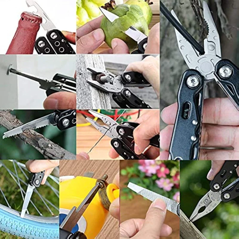 Multitool Multifunktionswerkzeug Zange Outdoor Edelstahl Multi tool Werkzeug DE