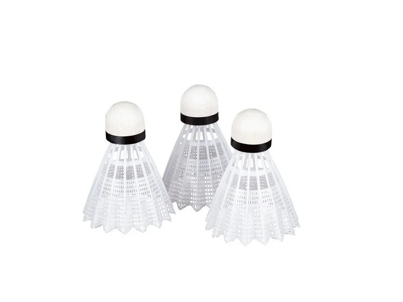 CRIVIT Badminton Set für 4 Personen inkl. Netz & Tasche – Outdoor Komplettset k15badm