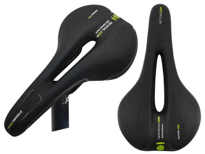Sport Fahrradsattel mit Komfort-Gel und Belüftung – Ergonomischer Fahrradsattel für Damen und Herren