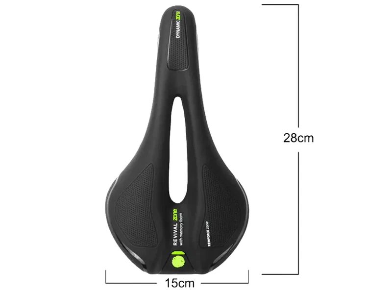 Sport Fahrradsattel mit Komfort-Gel und Belüftung – Ergonomischer Fahrradsattel für Damen und Herren
