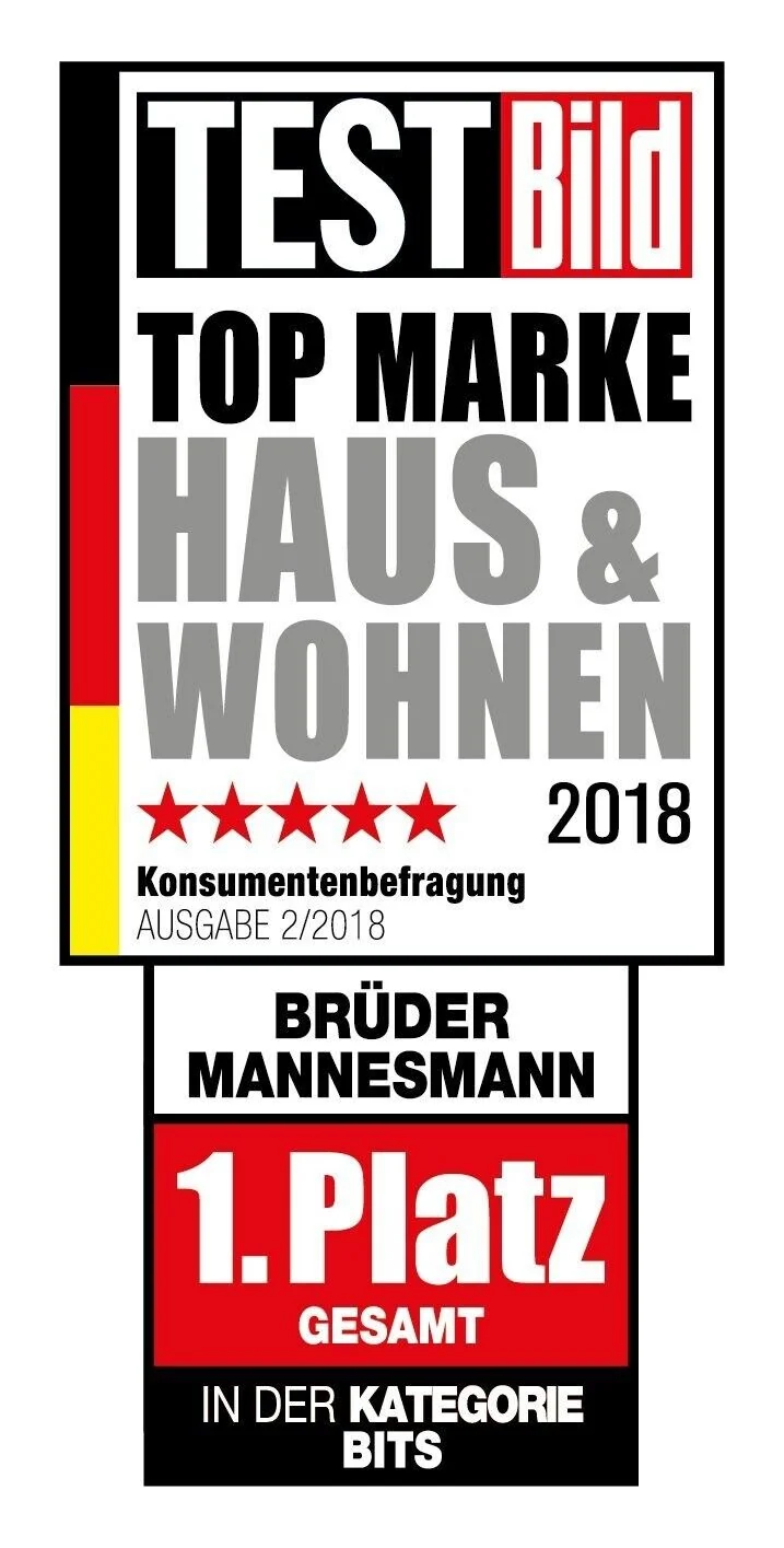 Brüder Mannesmann Steckschlüssel- & Bitsatz 130-teilig – Werkzeugkoffer mit Ratsche, Stecknüssen und 100 Bits
