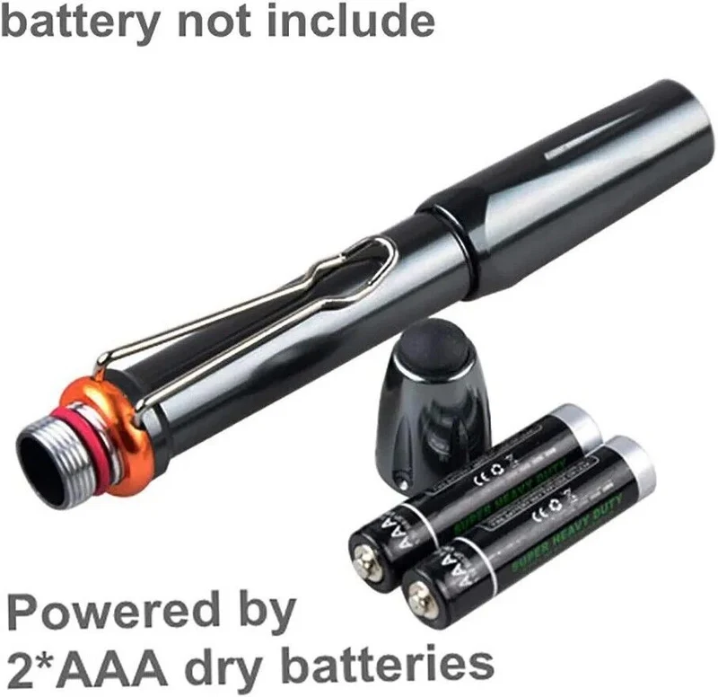 Mini 395nm UV Licht Blacklight LED Taschenlampe Penlicht Portable Pocketlicht