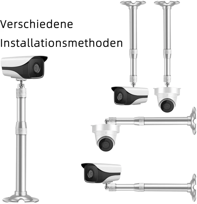 Universelle Projektorhalterung – Decken- & Wandmontage, verstellbar 20–40cm, bis 5kg