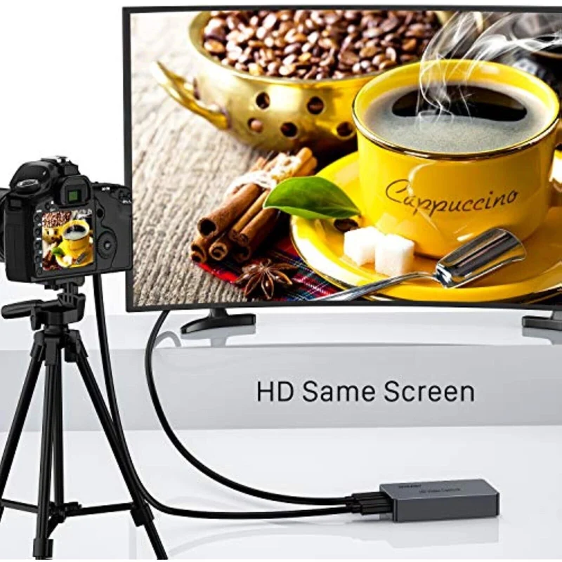 HDMI zu USB2.0 4K Video Capture Card Grabber 1080P Recorder Game Live Streaming