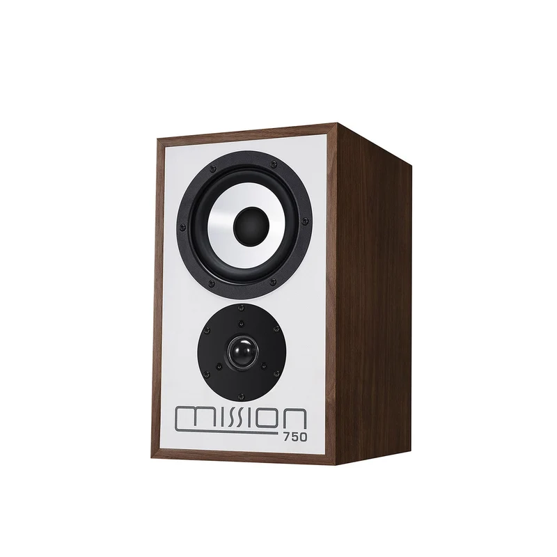 Mission 750 Bookshelf Speakers - Walnut - Pair