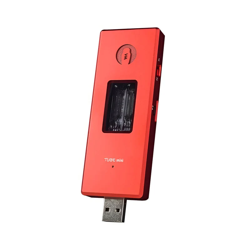 Woo Audio TUBE mini Balanced Headphone Amplifier and DAC - Red