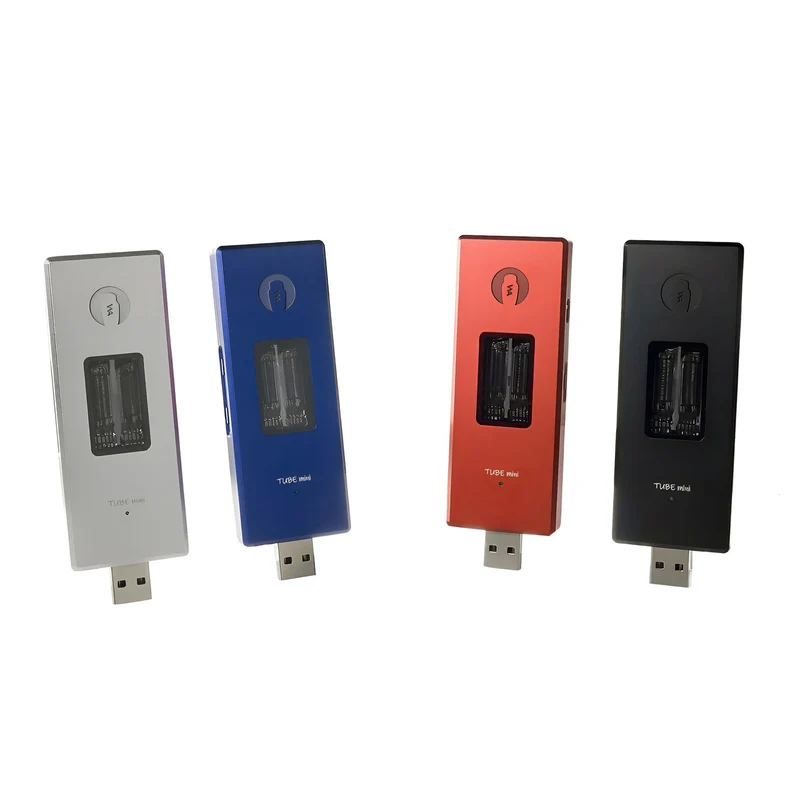 Woo Audio TUBE mini Balanced Headphone Amplifier and DAC - Red