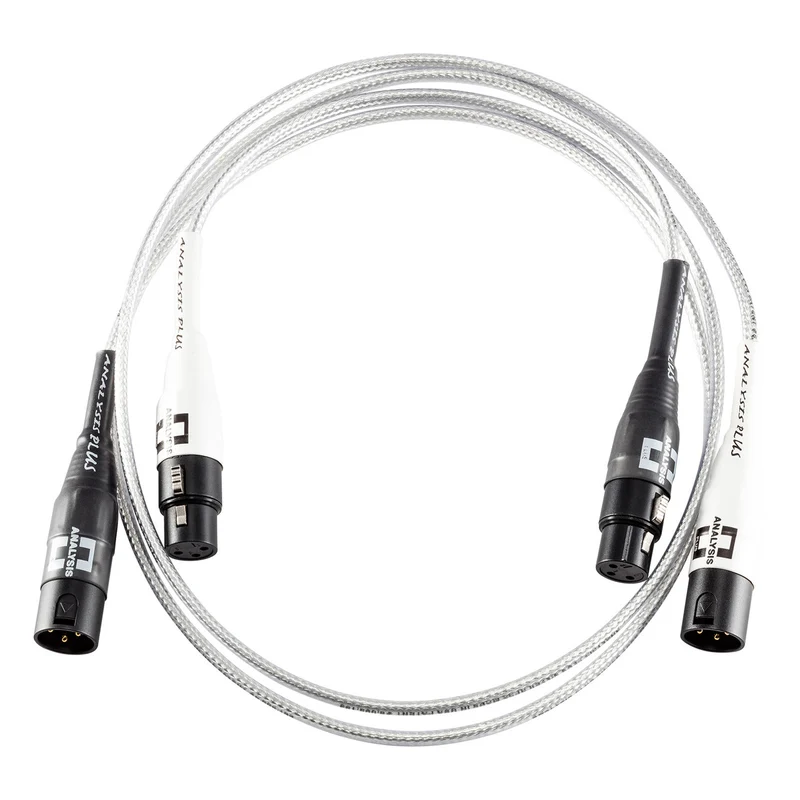 Analysis Plus Silver APEX Interconnect Cable - 1.5 Meter- Pair - XLR to XLR