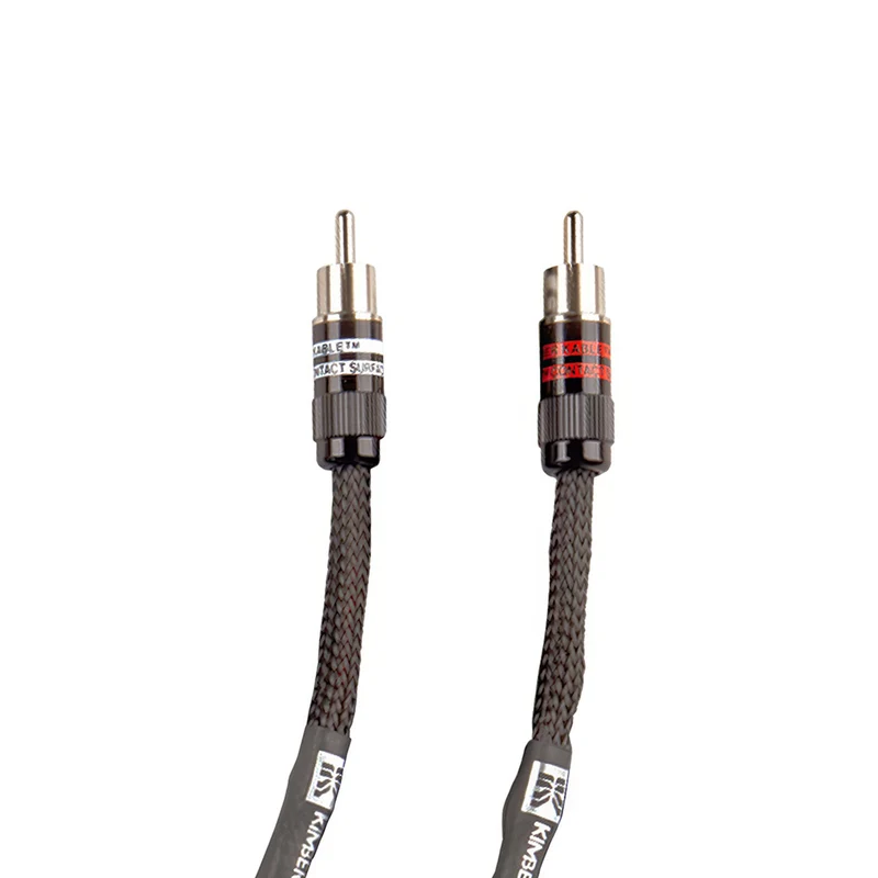 Kimber Kable Hero Interconnect Cable - Ultraplate Black RCA to RCA