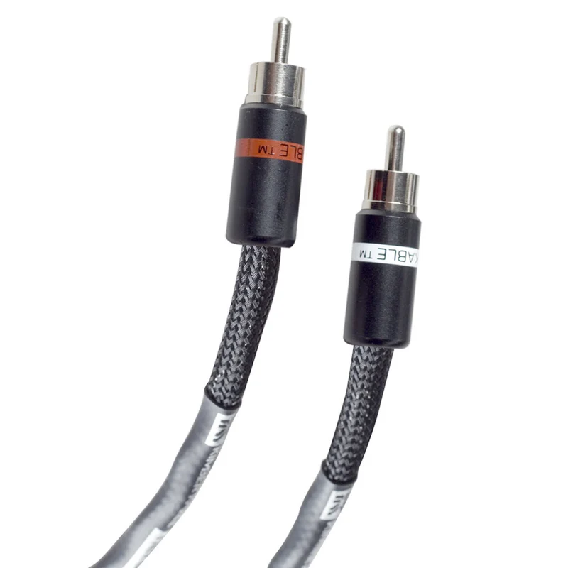 Kimber Kable Hero AG Interconnect Cable - Ultraplate Black RCAs