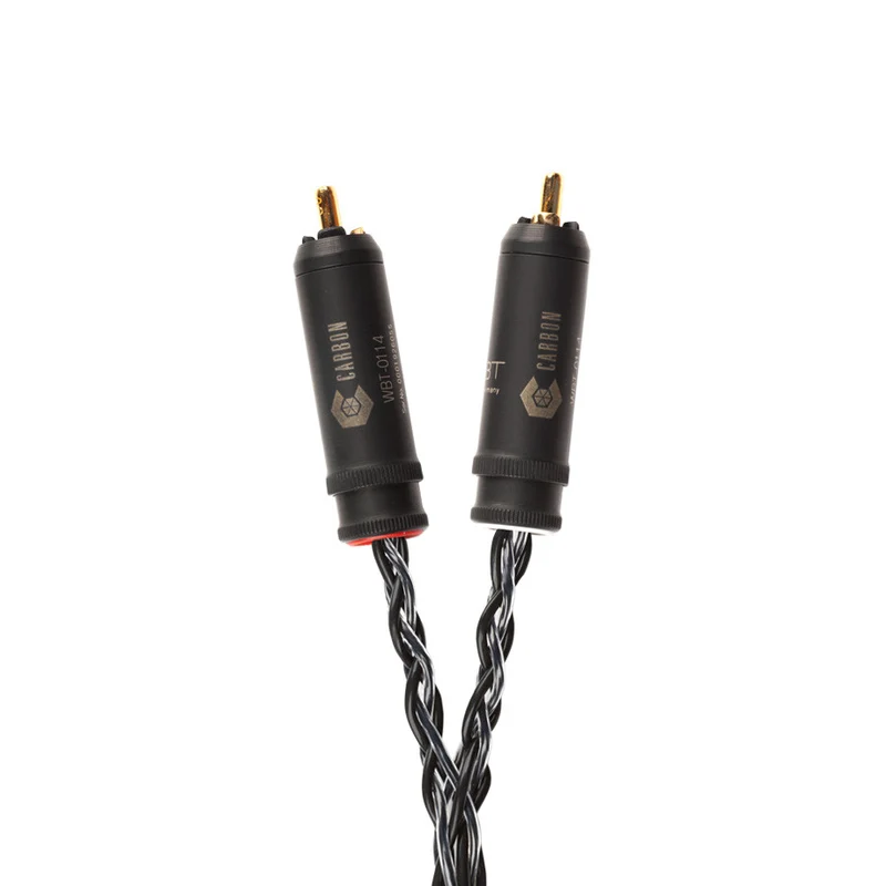 Kimber Kable Carbon CI8 Interconnect Cable - WBT 0114Cu RCA to RCA