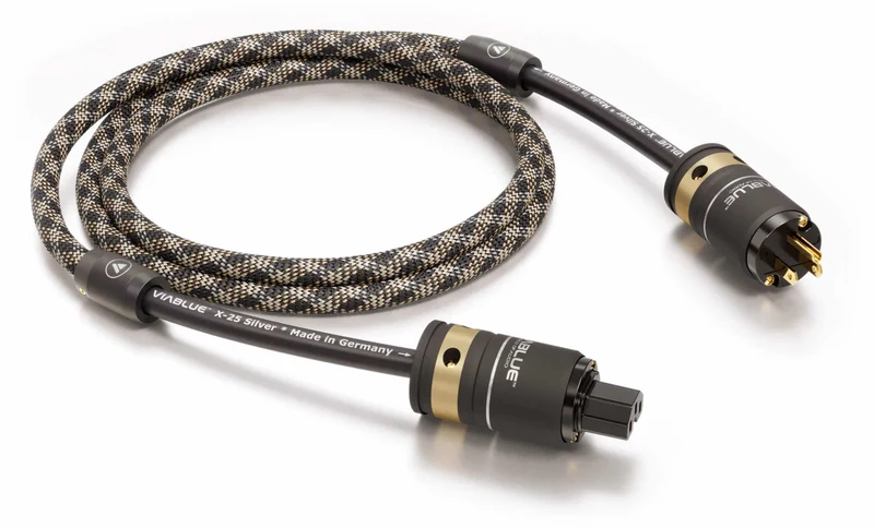 VIABLUE Power Cables - X-25 Silver 2.5MM
