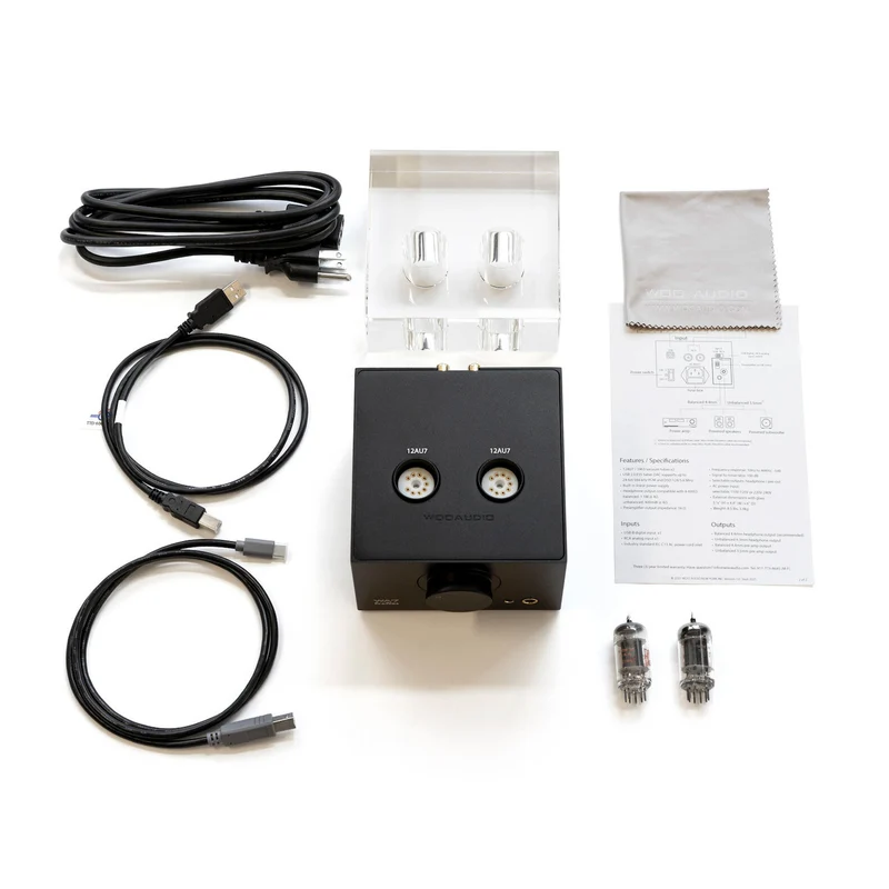 Woo Audio WA7 Fireflies Tube Headphone Amplifier with DAC