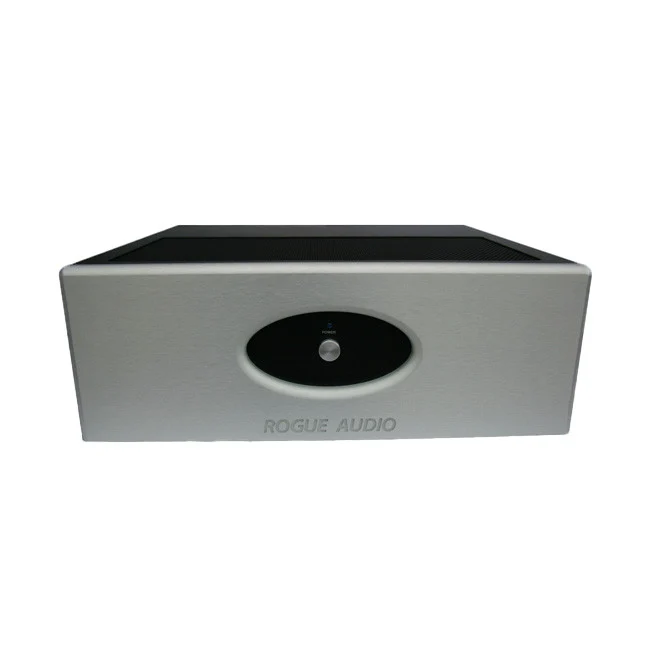 Rogue Audio Stereo 100 Dark Amplifier - Silver