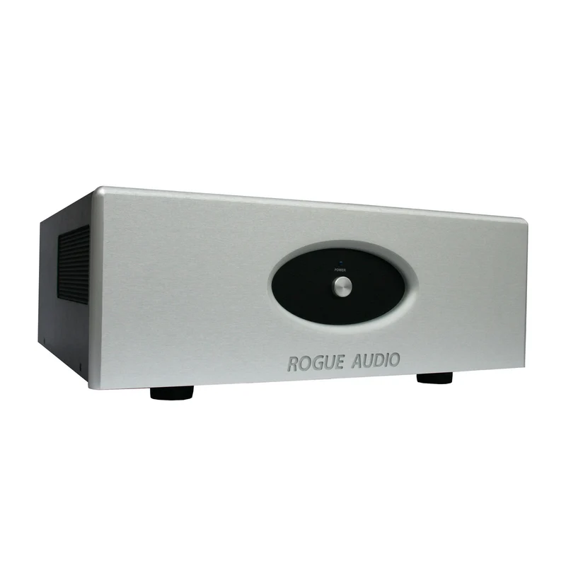 Rogue Audio Stereo 100 Dark Amplifier - Silver