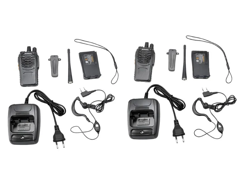 Baofeng BF-888S Funkgerät Walkie Talkie mit großer Reichweite & 1500mAh