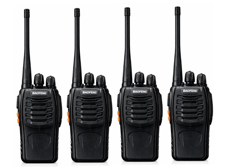 Baofeng BF-888S Funkgerät Walkie Talkie mit großer Reichweite & 1500mAh