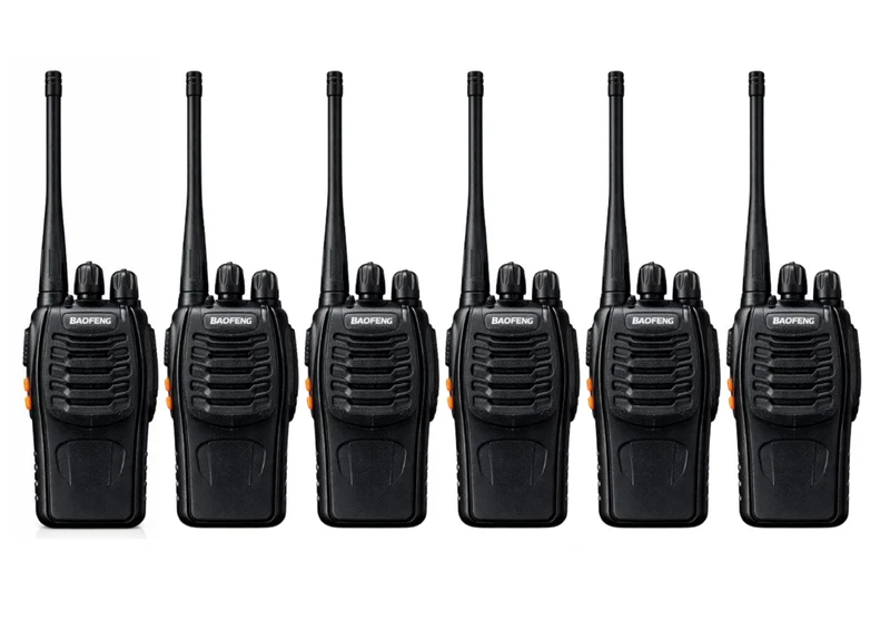 Baofeng BF-888S Funkgerät Walkie Talkie mit großer Reichweite & 1500mAh