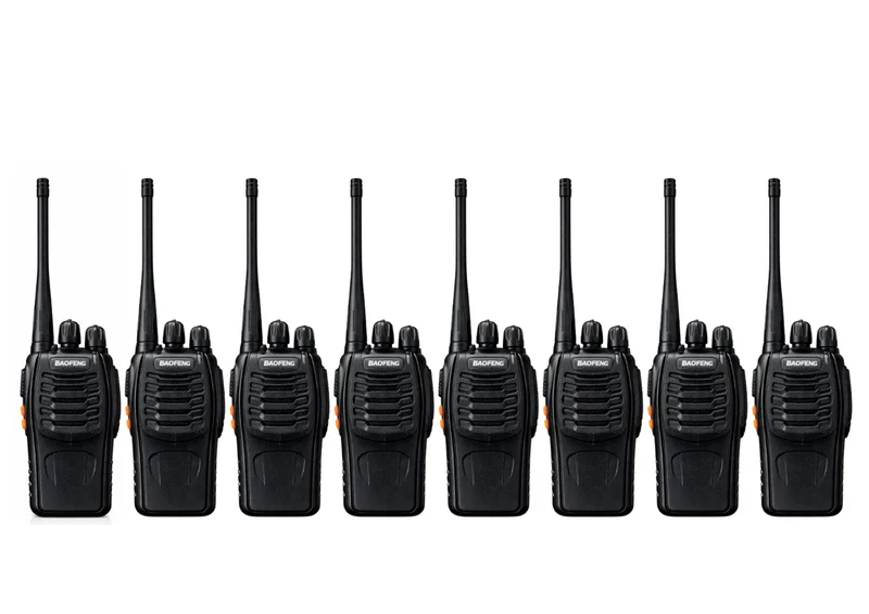 Baofeng BF-888S Funkgerät Walkie Talkie mit großer Reichweite & 1500mAh