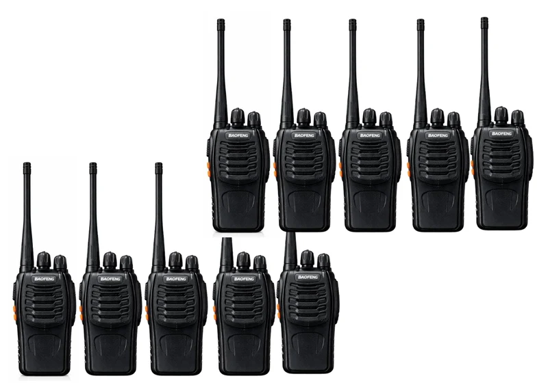Baofeng BF-888S Funkgerät Walkie Talkie mit großer Reichweite & 1500mAh
