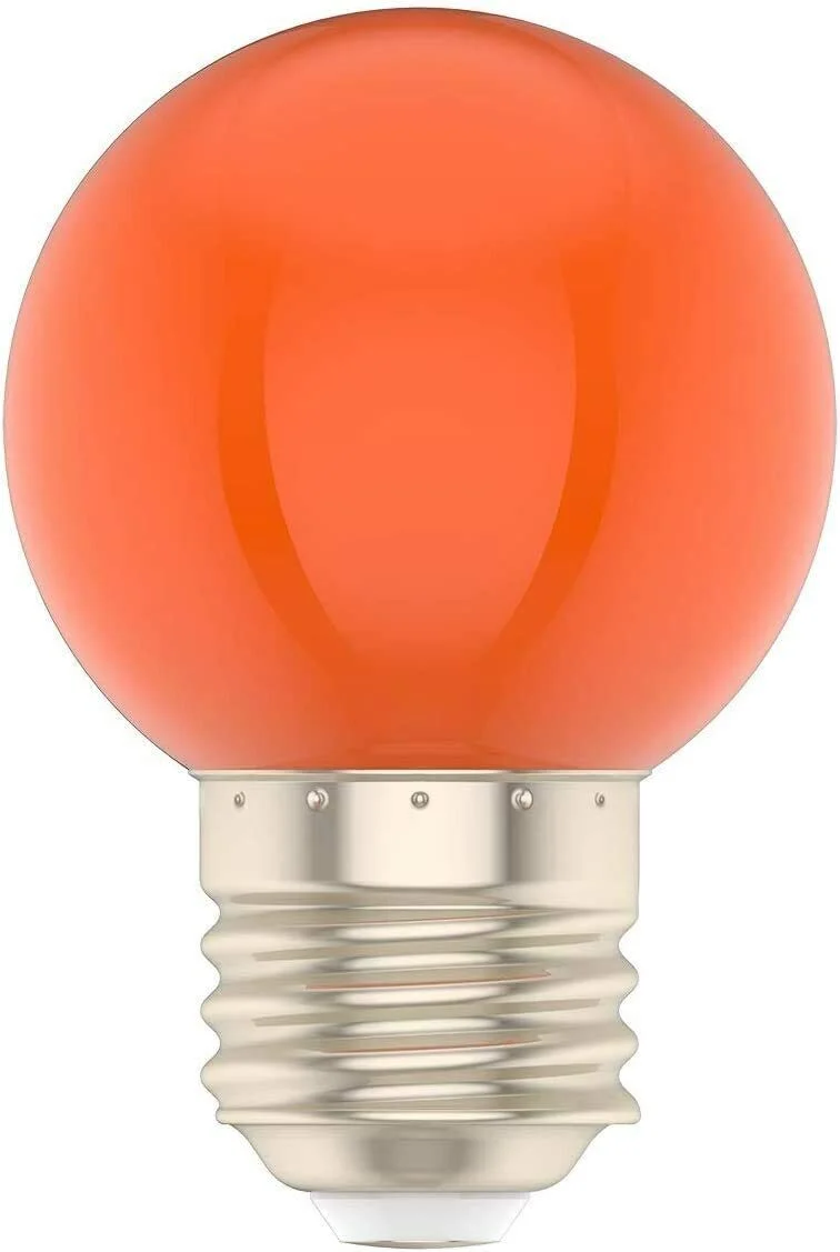 10er Pack LED Glühbirnen E27 – Farbige 1W Lampen für Party, Weihnachten & Deko