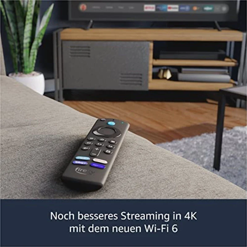Amazon Fire TV Stick 4K MAX Ultra HD WiFi 6 | mit Alexa-Sprachfernbedienung Neu & OVP