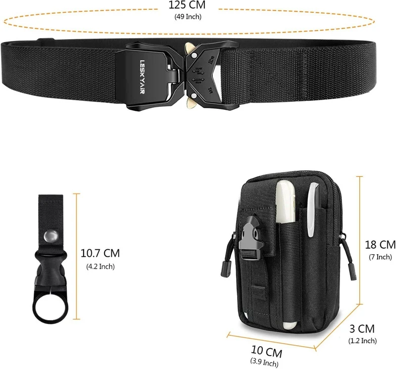 Armee Militär Military Gürtel Taktischer Gürtel Belt Nylon Schnalle Herren NEU
