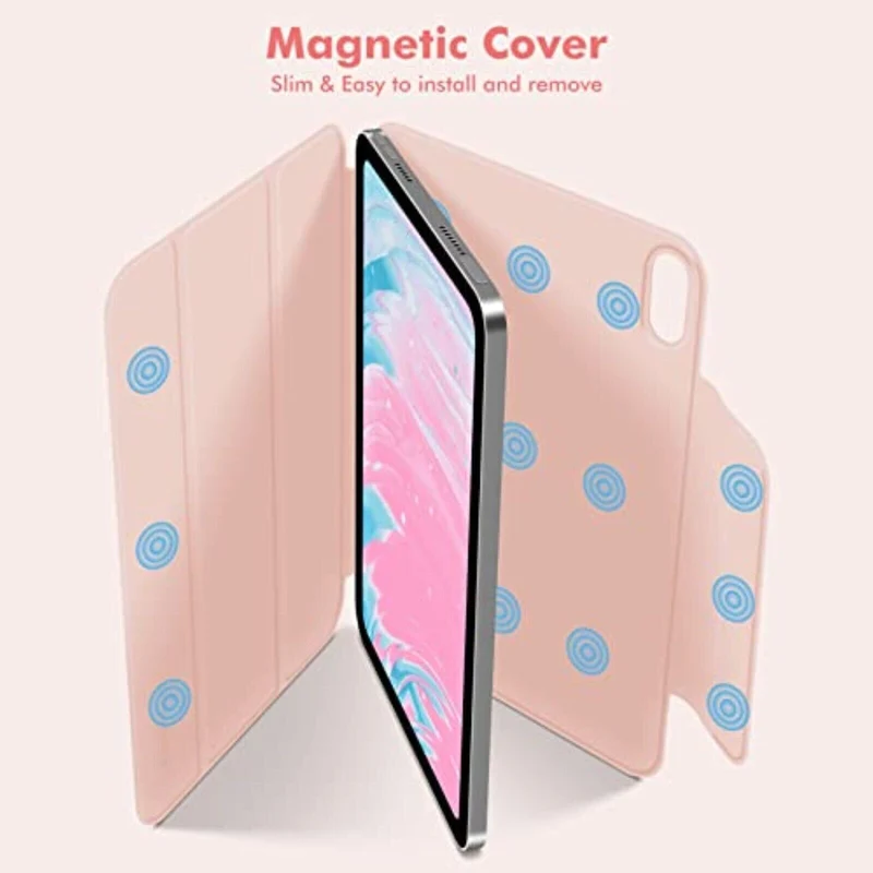 Magnetische Hülle für iPad Mini 6 (2021, 8.3 Zoll) mit Auto Sleep & Pencil Ladefunktion