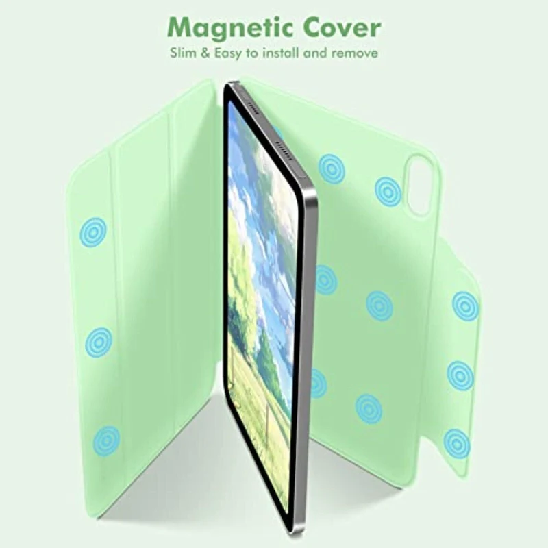 Magnetische Hülle für iPad Mini 6 (2021, 8.3 Zoll) mit Auto Sleep & Pencil Ladefunktion
