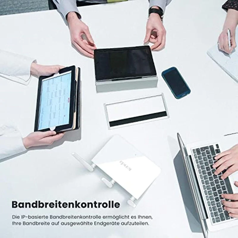 Tenda F3 N300 WLAN Router – 300 Mbit/s, 2,4 GHz, 3 x 5 dBi Antennen, Access Point & Kindersicherung