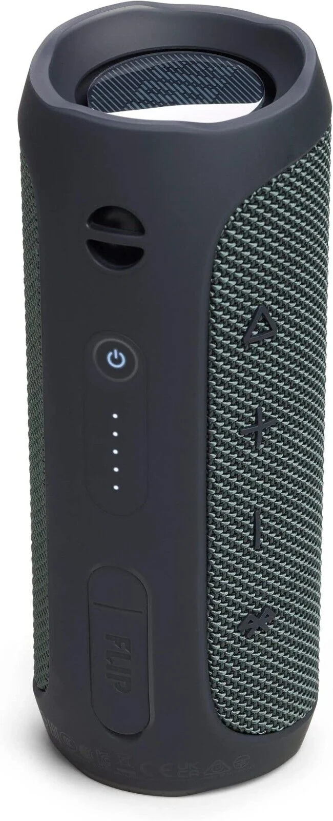 JBL Flip Essential 2 – Tragbarer Bluetooth-Lautsprecher mit wiederaufladbarem Akku – IPX7 wasserdicht – 10 Stunden Akkulaufzeit – Schwarz
