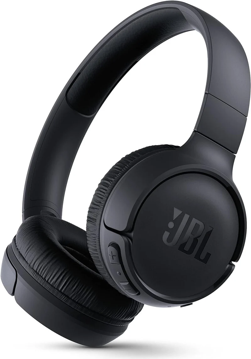 JBL Tune 570BT Over-Ear Bluetooth Kopfhörer – Pure Bass Sound, kabellos & komfortabel | Wireless Headphones mit Mikrofon, Schwarz