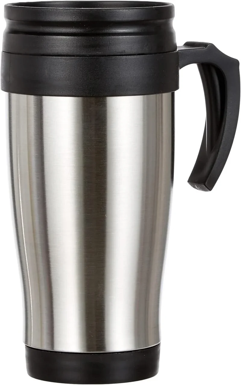 Thermobecher Isolierbecher Reisebecher Kaffeebecher Travel Mug 400ml Edelstahl