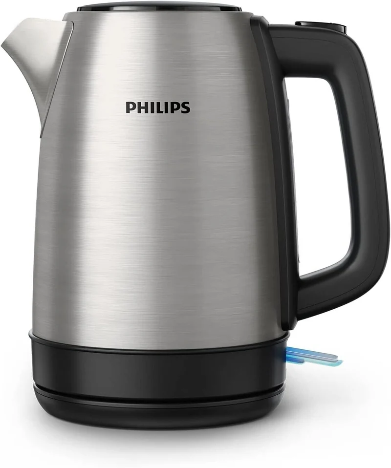 PHILIPS HD9350/90 Wasserkocher 2200 W, 1,7 Liter, Metall Edelstahl NEU OVP