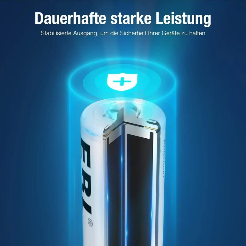 EBL AAA Akku 1100mAh 4/8/12/16 Stück -wiederaufladbare Batterien AAA, Typ NI-MH Batt NEU