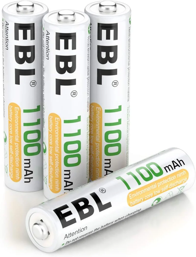 EBL AAA Akku 1100mAh 4/8/12/16 Stück -wiederaufladbare Batterien AAA, Typ NI-MH Batt NEU