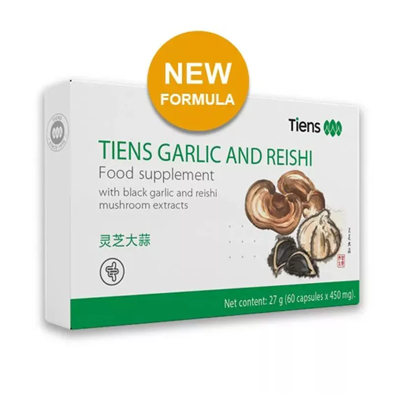 TIENS Schwarzer Knoblauch & Reishi Pilz – Natürliches Immunsystem-Boost