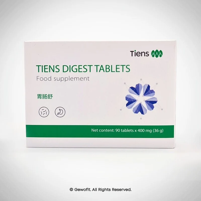 TIENS Digest Tabletten Apfelpektin Vitamin B1 B6 Magnesium Calcium Eisen Zink