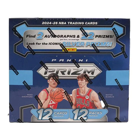 Panini 2024/25 Prizm Basketball NBA Hobby Box Trading Cards (Display of 12)