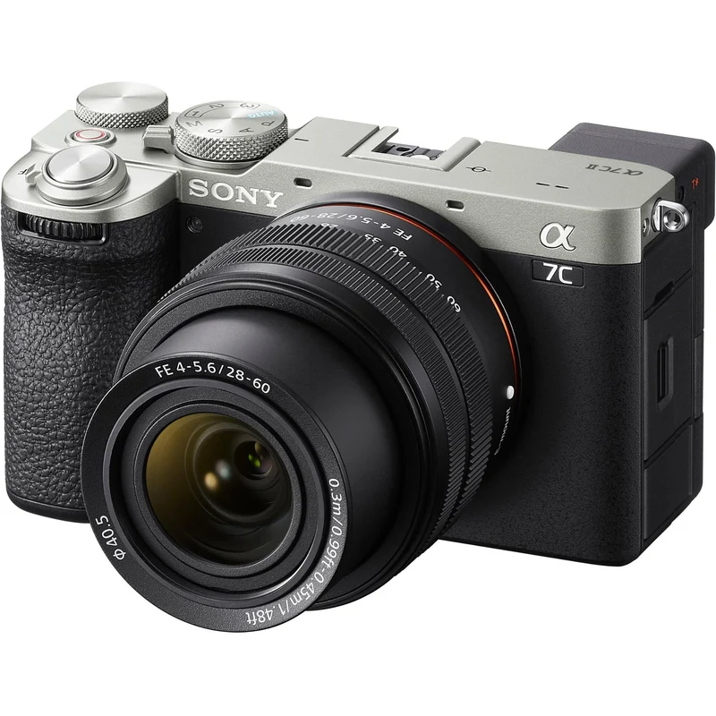 Sony Alpha A7C II Full Frame Mirrorless Camera with 28-60mm Kit (Silver)