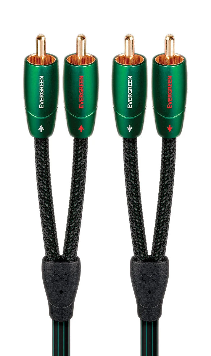AudioQuest Evergreen Interconnect Cable - 5.0 Meter - RCA to RCA