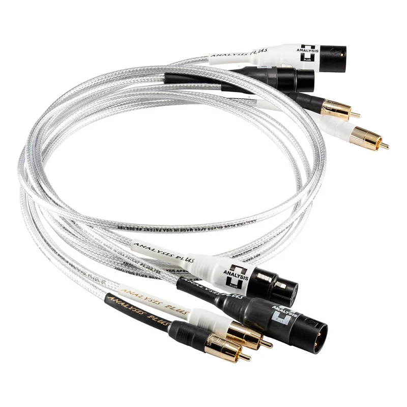 Analysis Plus Silver APEX Interconnect Cable - 2.0 Meter - RCA to RCA - Pair