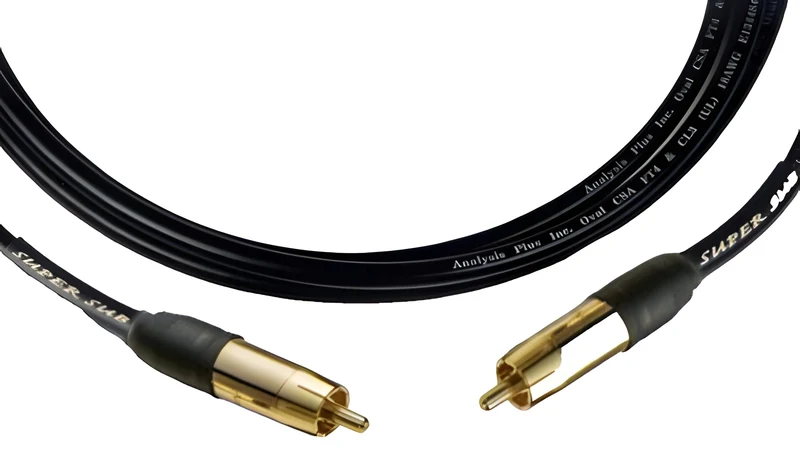 Analysis Plus Super Sub Oval Subwoofer Cable - 1.5 Meter - RCA