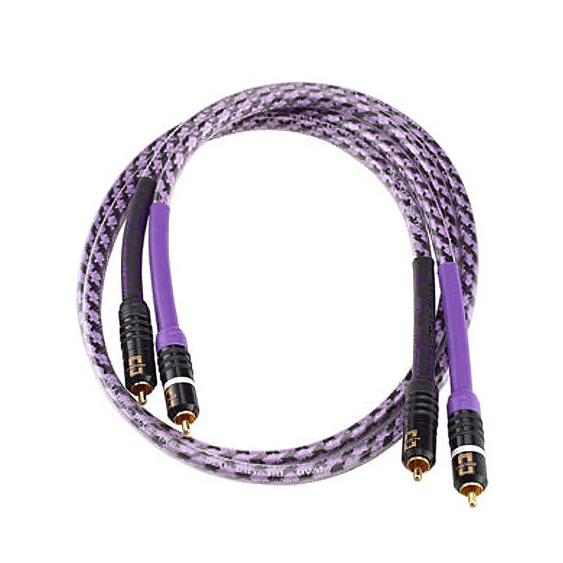 Analysis Plus Solo Crystal Oval Interconnect Cable - 2.0 Meter - RCA to RCA - Pair